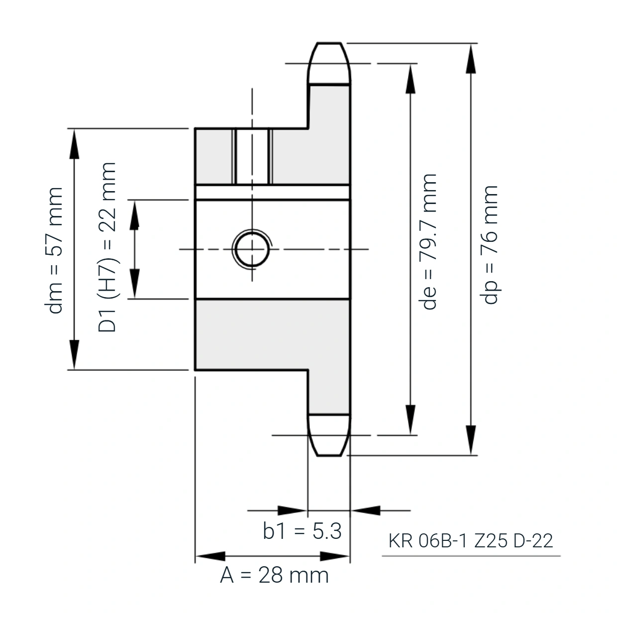 KR 06B-1 Z25 D-22