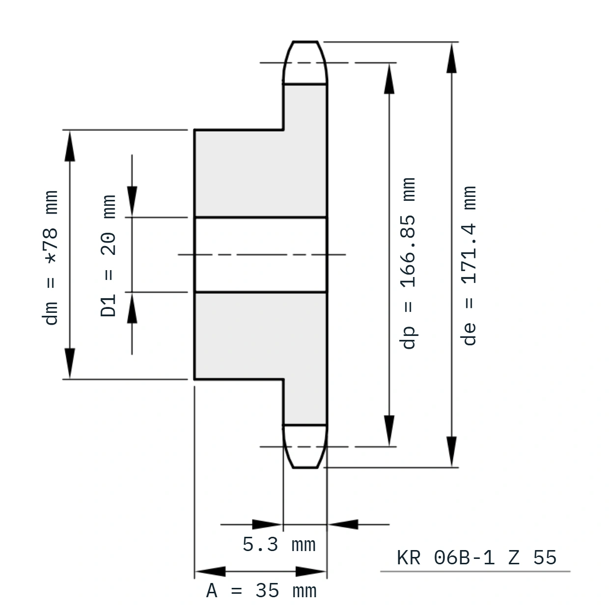 KR 06B-1 Z 55