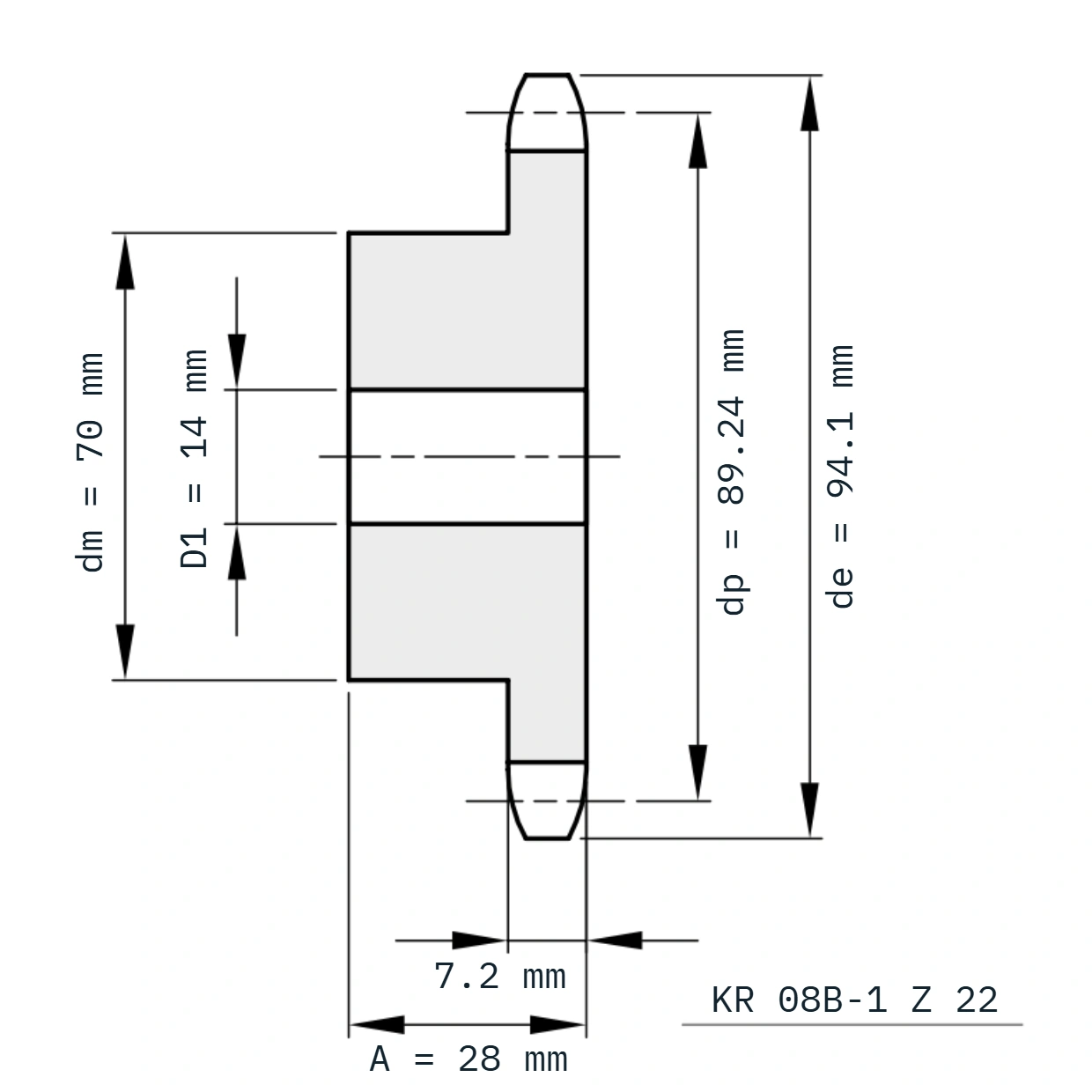 KR 08B-1 Z 22