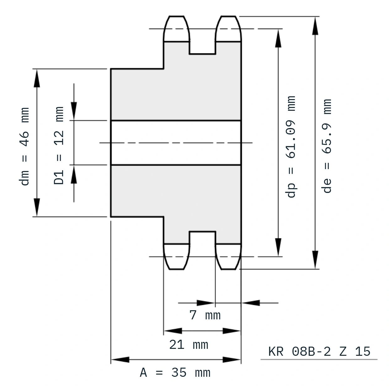 KR 08B-2 Z 15