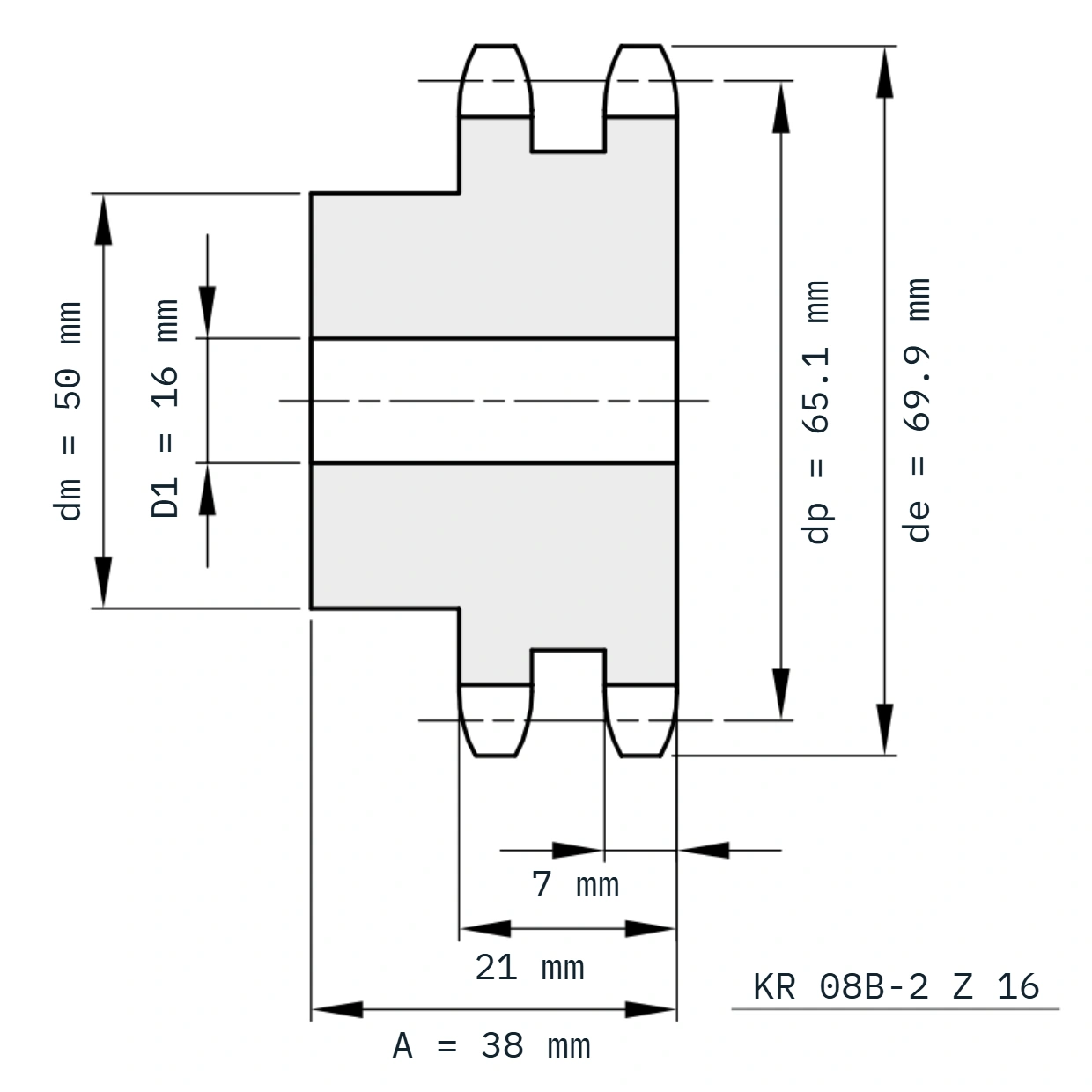 KR 08B-2 Z 16