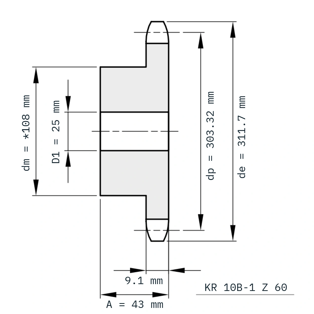 KR 10B-1 Z 60