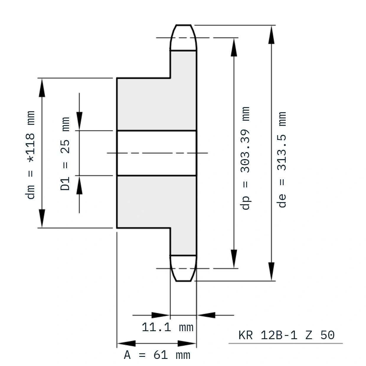KR 12B-1 Z 50