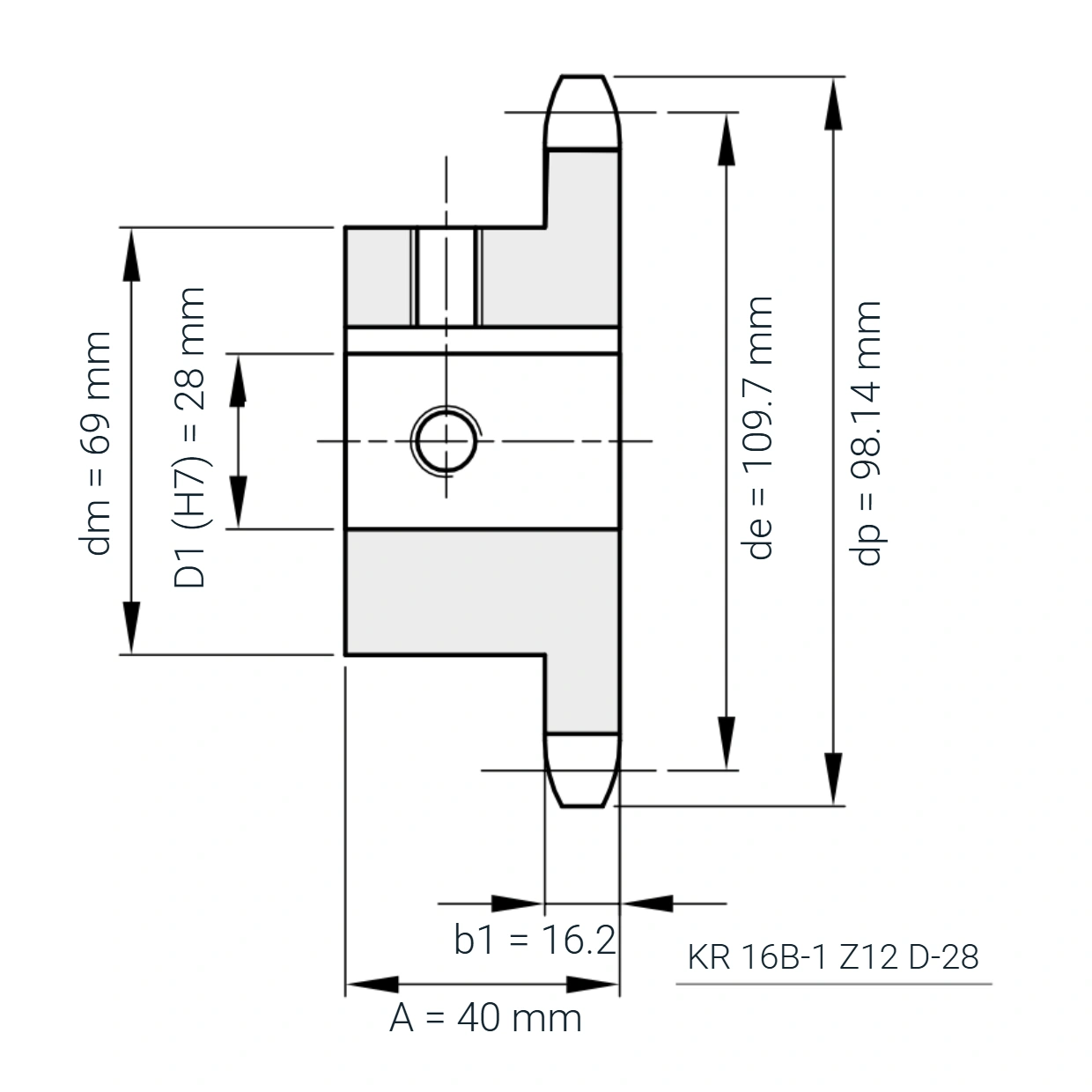 KR 16B-1 Z12 D-28