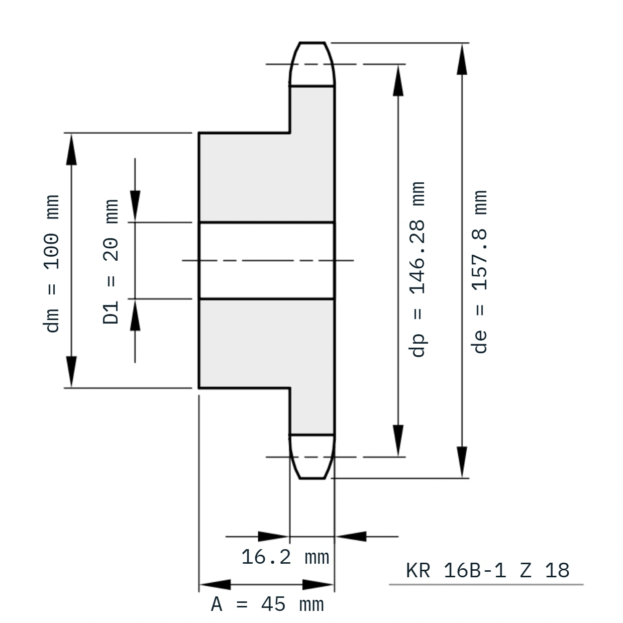 KR 16B-1 Z 18 GH