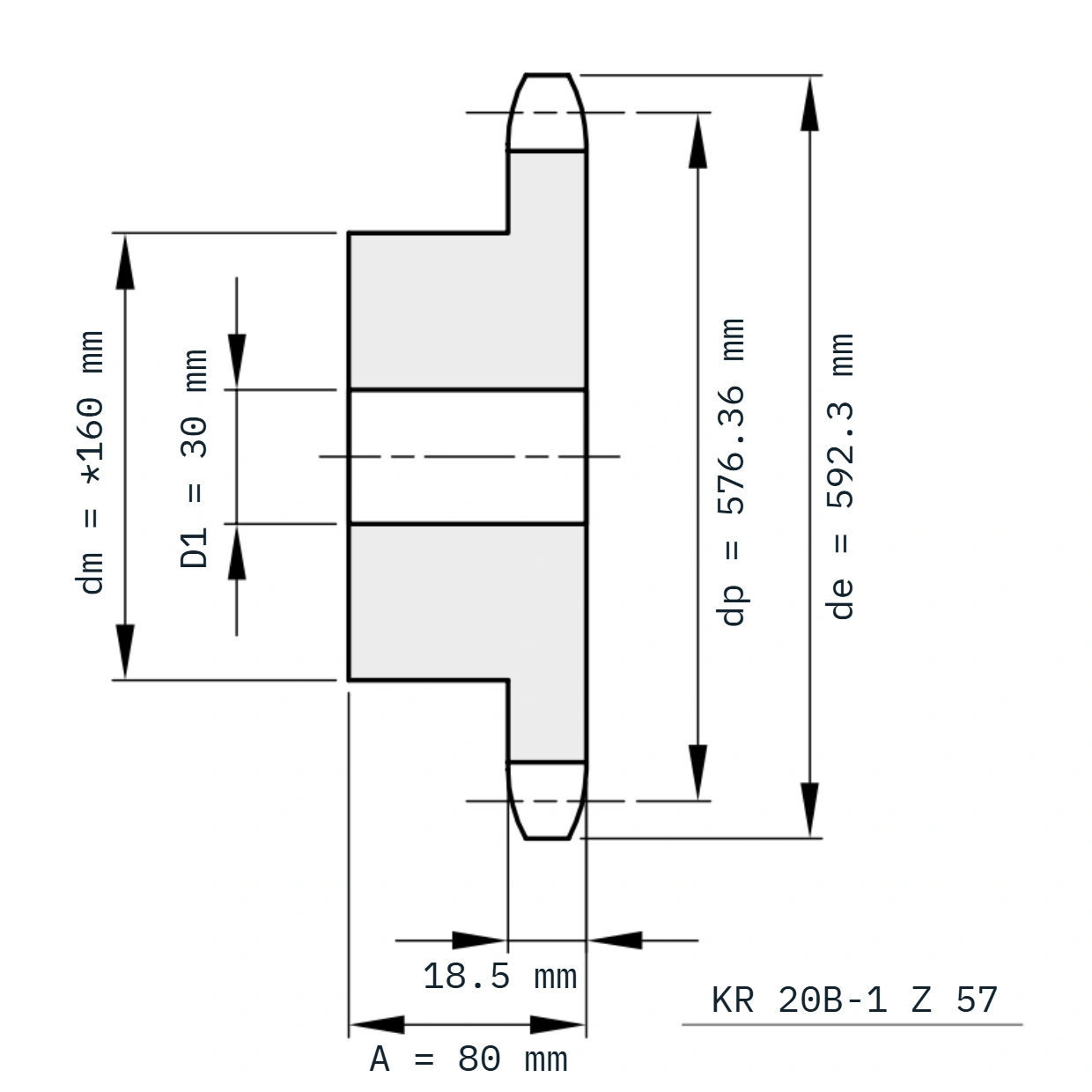 KR 20B-1 Z 57