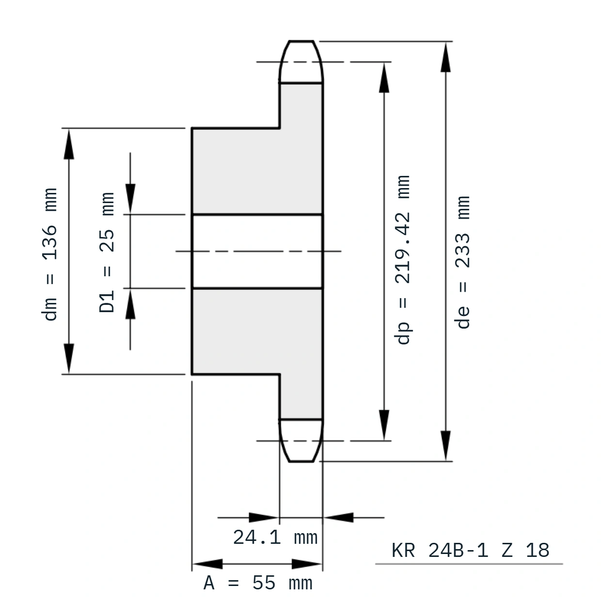 KR 24B-1 Z 18