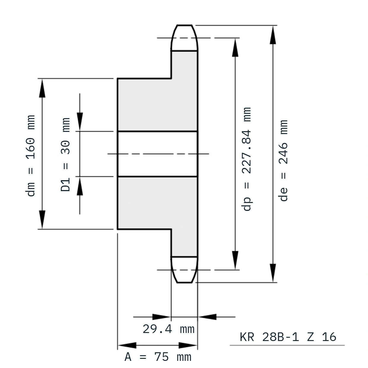 KR 28B-1 Z 16