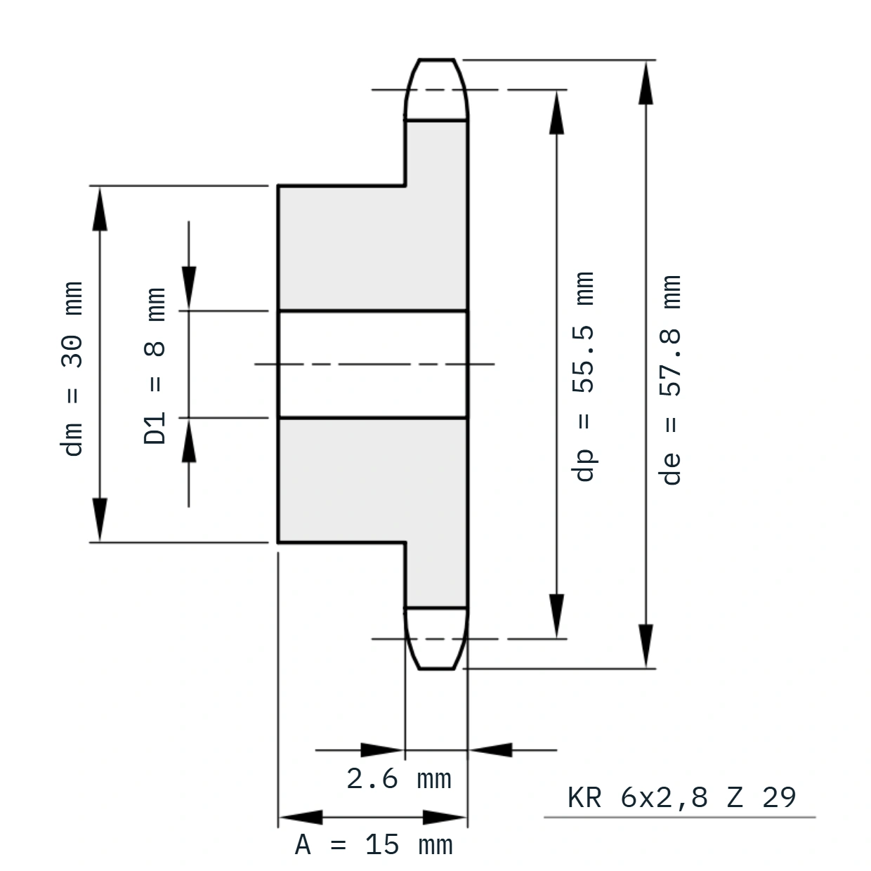 KR 6x2,8 Z 29