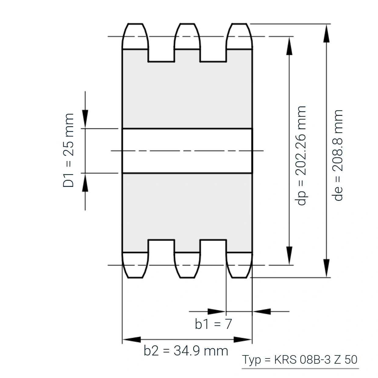KRS 08B-3 Z 50