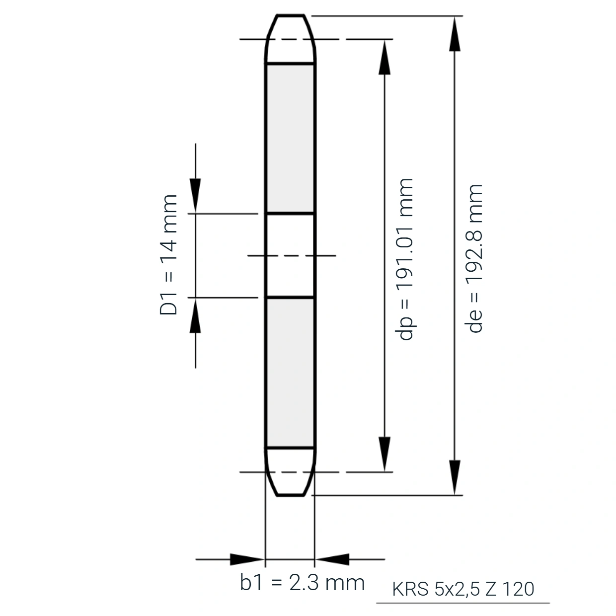 KRS 5x2,5 Z 120